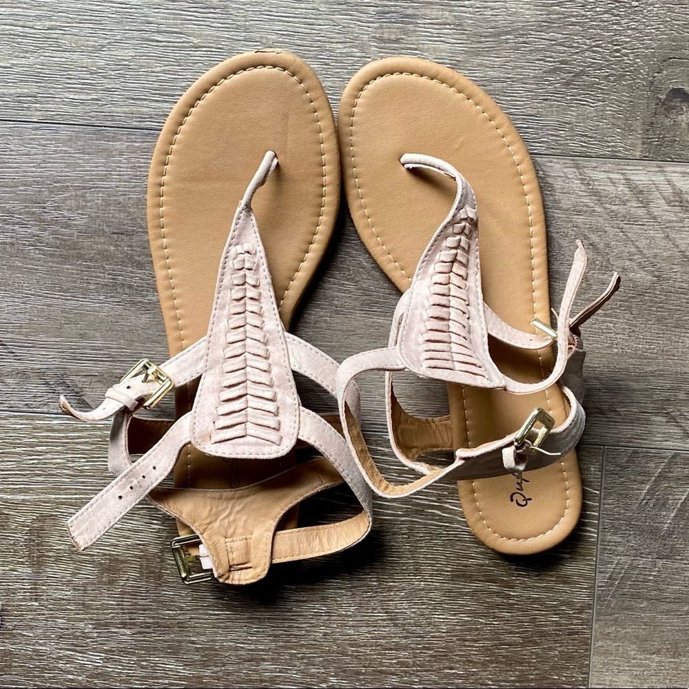 Qupid Strappy Sandals!